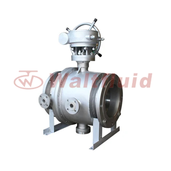Lever Operated DN80 Pn16 Flanged Jacketed Ball Valve with Drawing