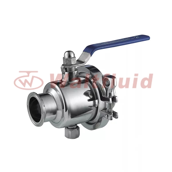 Stanitary Stainless Steel Quick Install Ball Valve