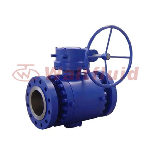 DN200 Flanged Forged Steel Trunnion Mounted Ball Valve