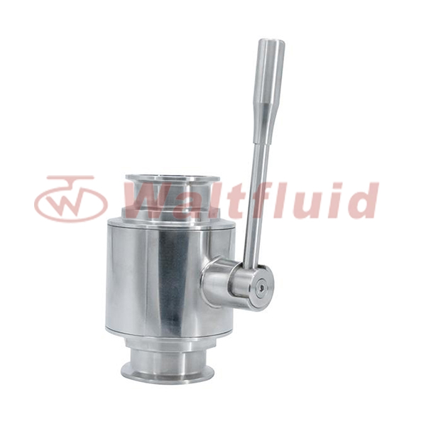 Sanitary Hygienic Stainless Steel Straight Clamped Ball Valves