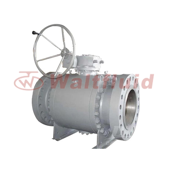 Big Size High Pressure Stainless Steel Customized Forged Trunnion Ball Valve