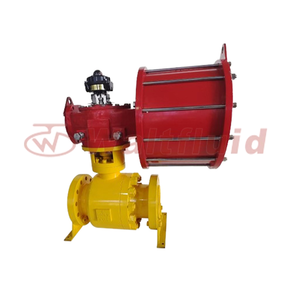 2-Piece Flanged Metal Seated Ball Valve 600lb